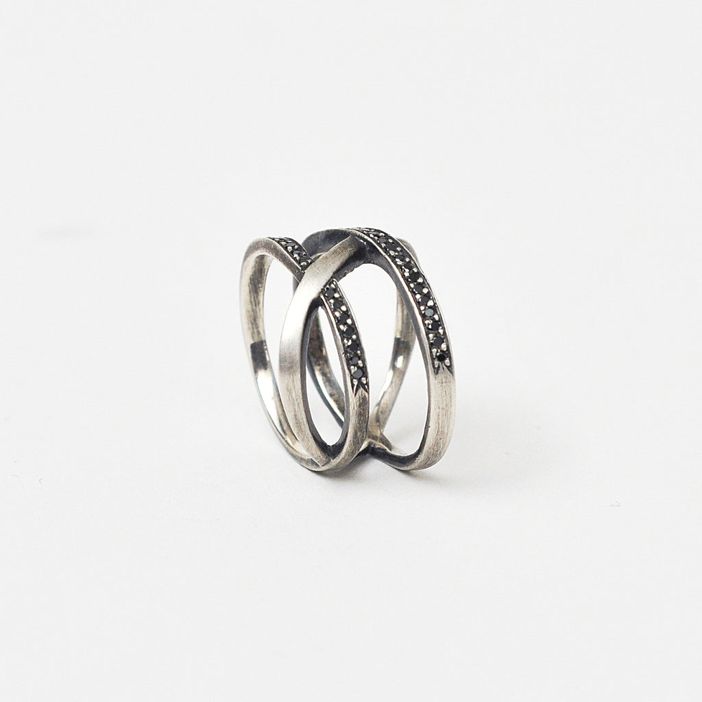 Silver Trilogy Ring